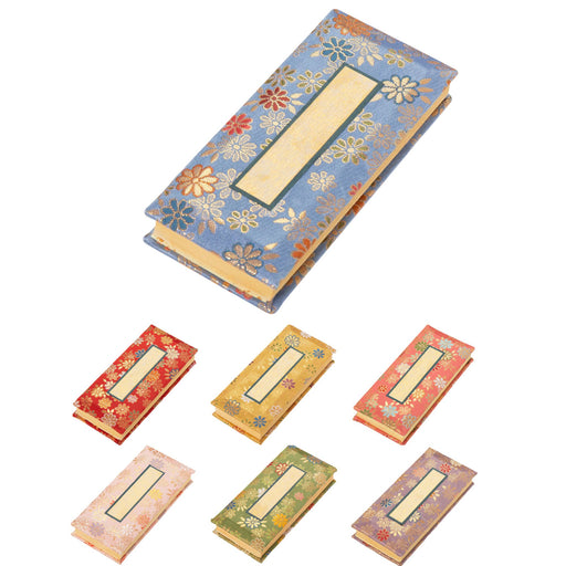 送料無料】仏具 日付入り 過去帳 金襴鳥の子 夢源（むげん） — 仏壇