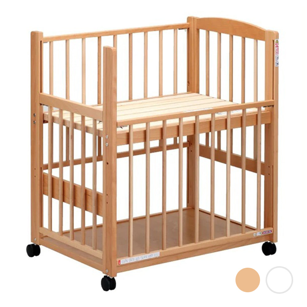 コパン 澤田工業 ミニサイズベビーベッド【レンタル｜選べる2色｜小物