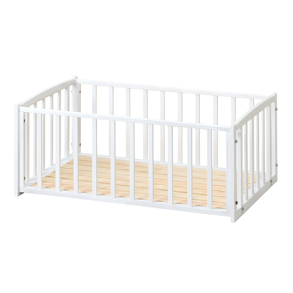 今週限定 6ヶ月間割引中】おふとんサークル ひのきすのこ床板付