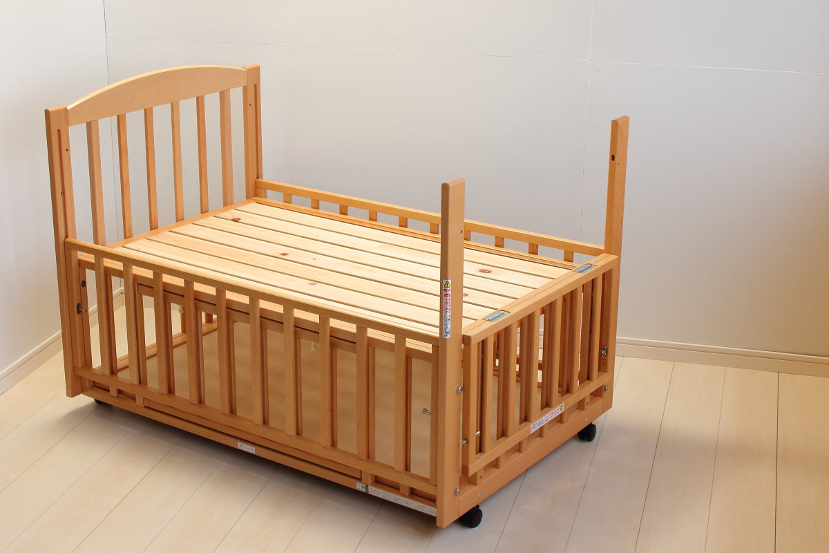 今だけベッドガード付き】 スリーオープンベッド すのこ b-side