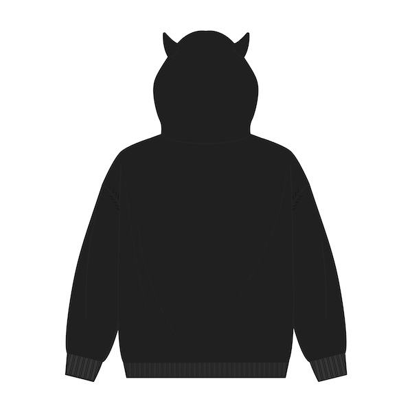 プルオーバーフーディー BLACK（M～XL） | BABYMONSTER ONLINE SHOP