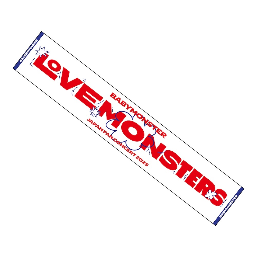 ツアータオル＜LOVE MONSTERS＞ | BABYMONSTER ONLINE SHOP