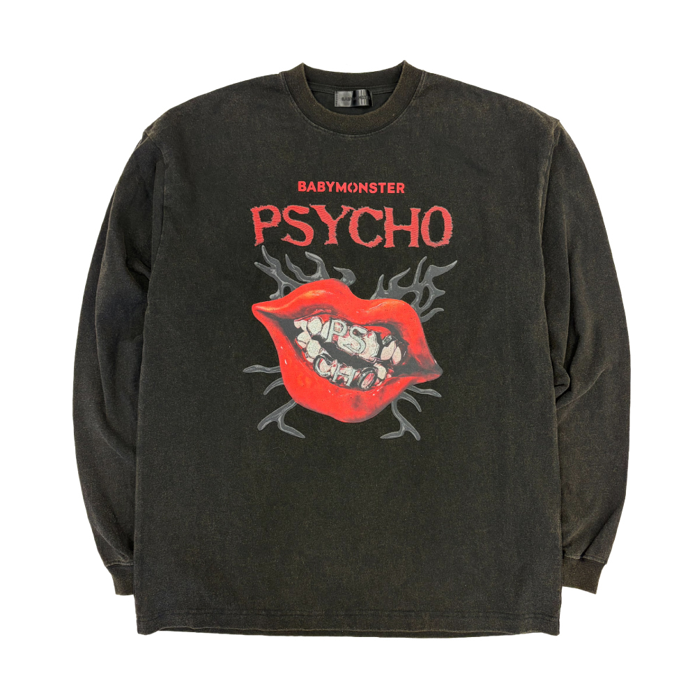 BABYMONSTER POPUP 限定 psycho ロンT Tシャツ XL ロングスリーブT