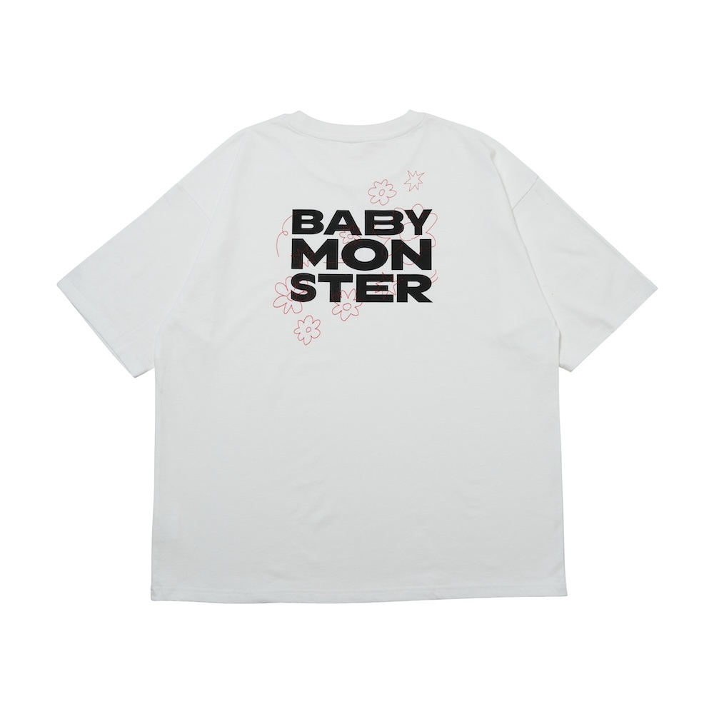ツアーTシャツ WHITE | BABYMONSTER ONLINE SHOP