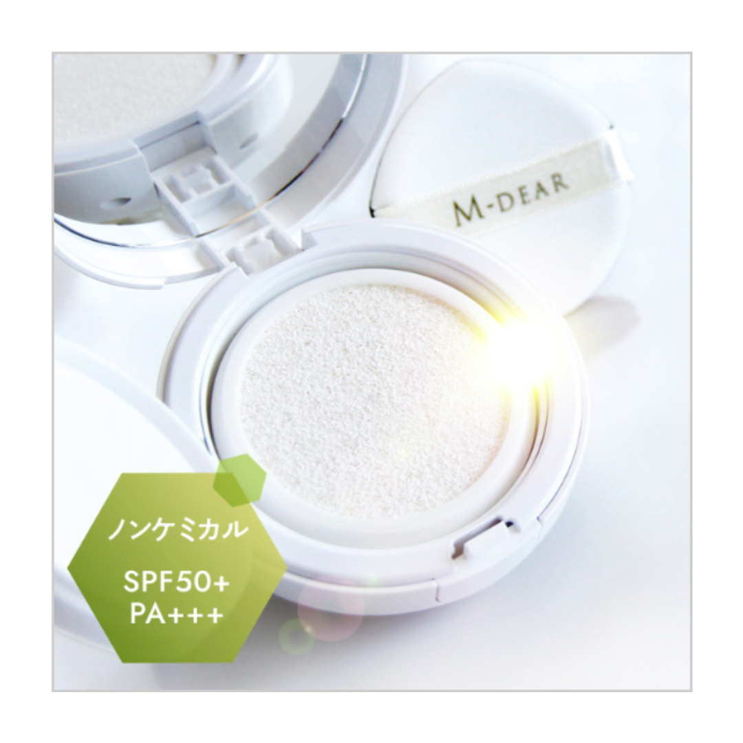 エムディア:【数量限定】グロウベールUVクッション(SPF50+ PA+++