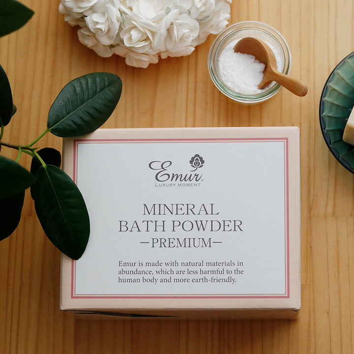 無添加入浴剤「エミュールミネラルバスパウダーpremium」1500g
