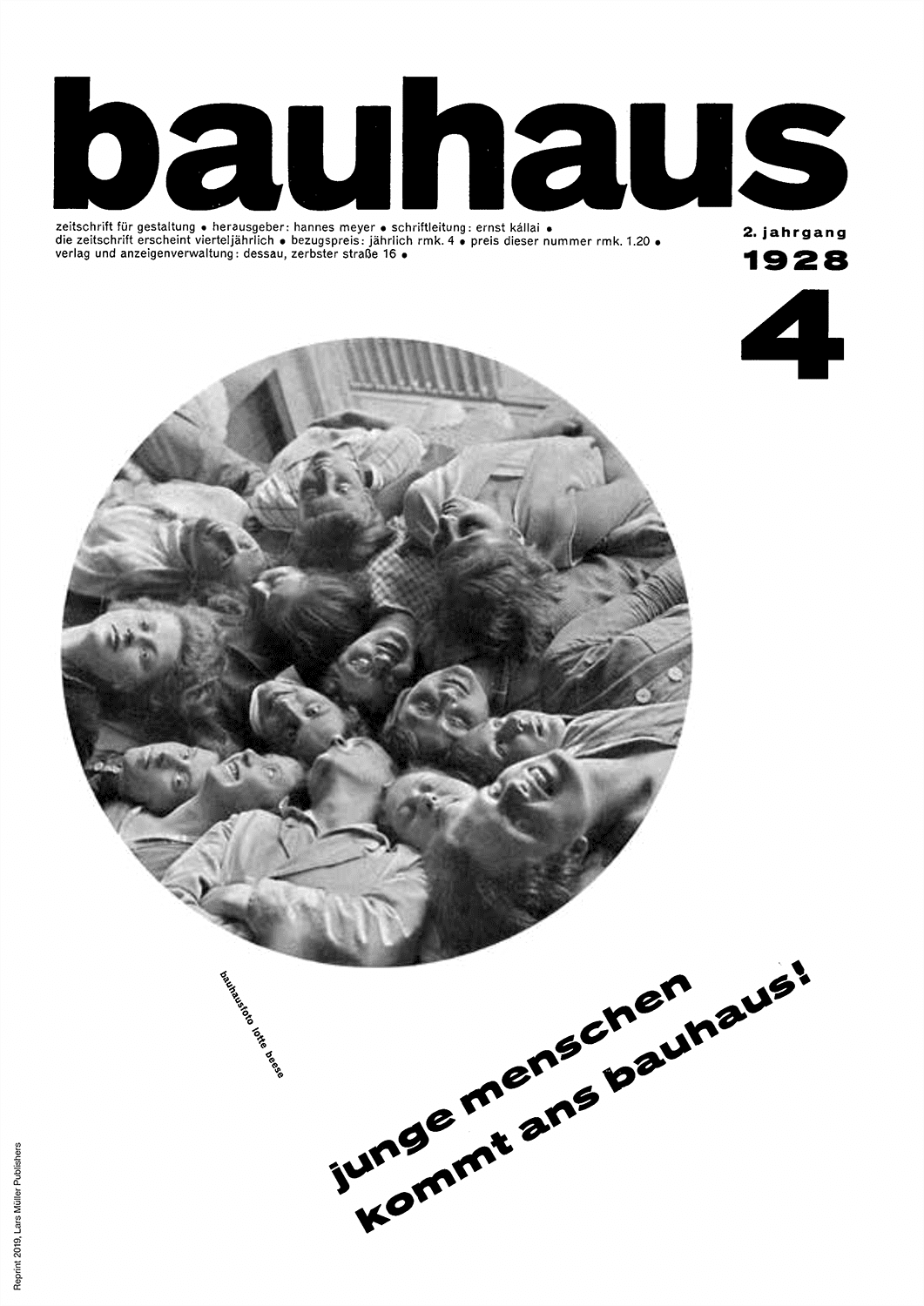 Bauhaus Journal 1926-1931 - バウハウス運動 – オリジナルデザインの