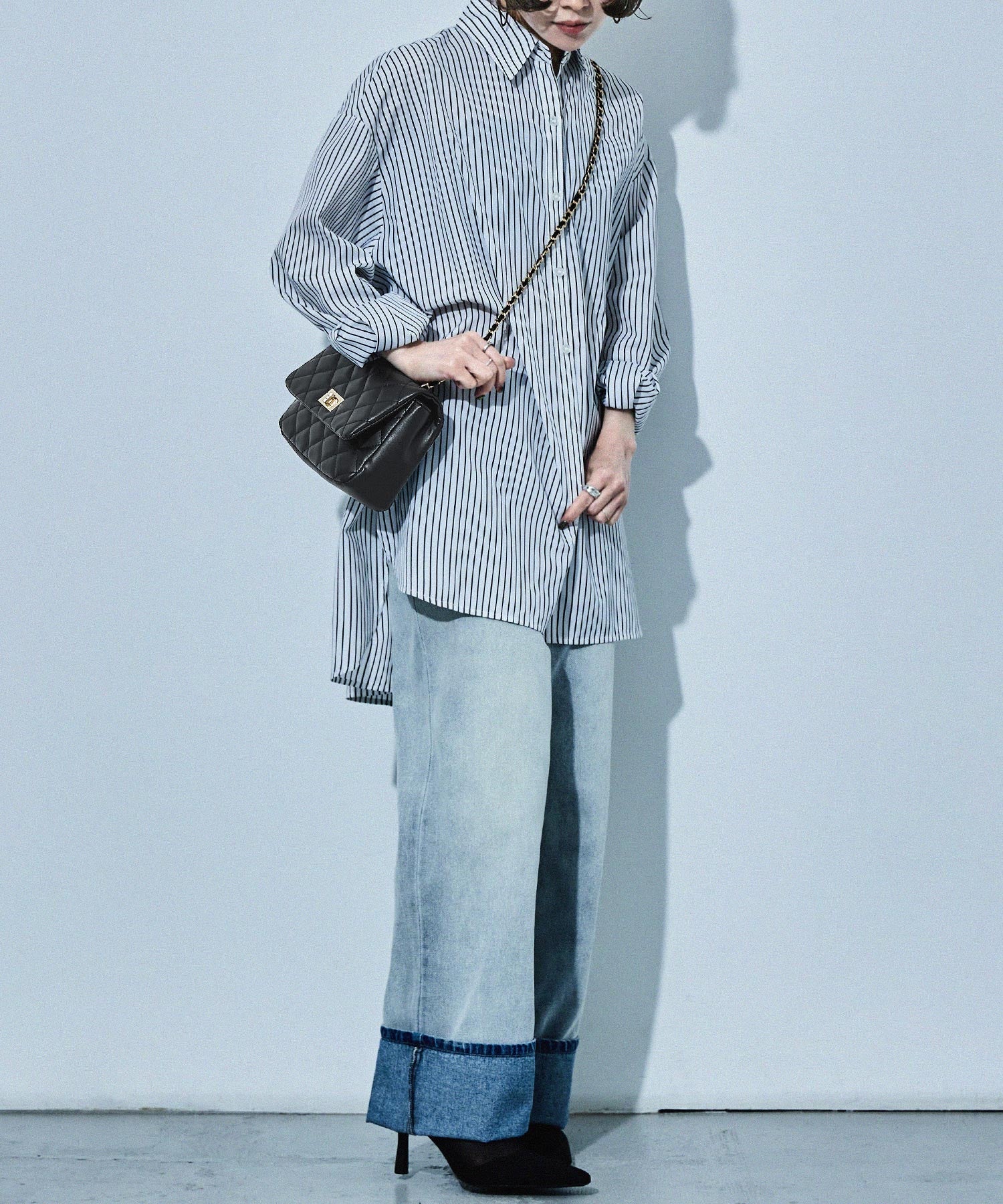 チェーンショルダー キルティング ミニバッグ｜ショルダーバッグ