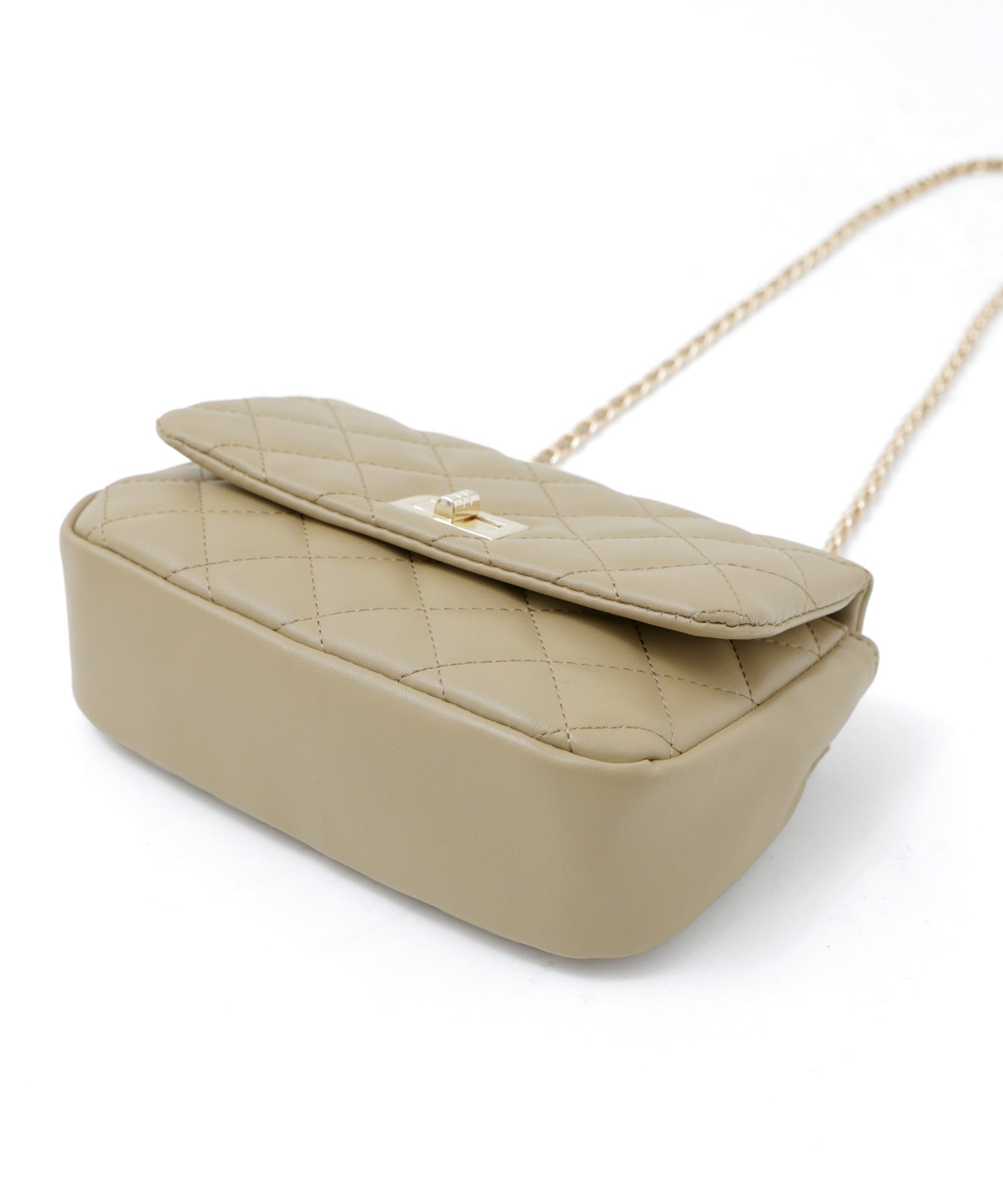 チェーンショルダー キルティング ミニバッグ｜ショルダーバッグ