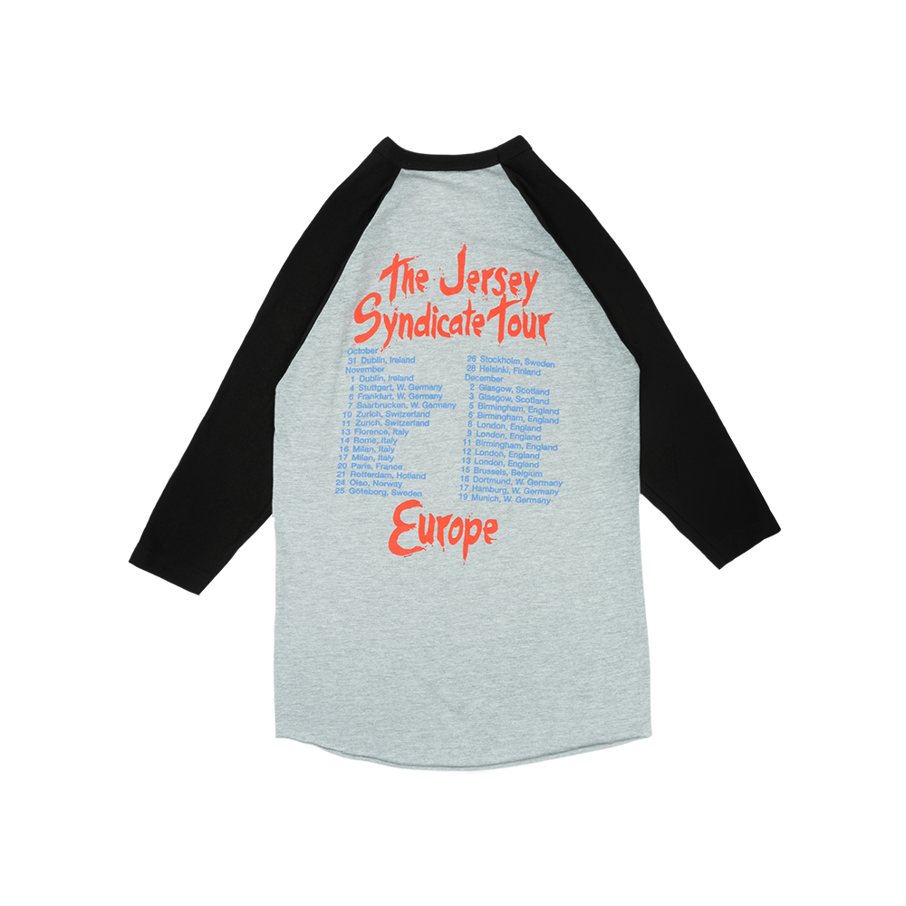 The Jersey Syndicate Tour Raglan - Bon Jovi Official Store