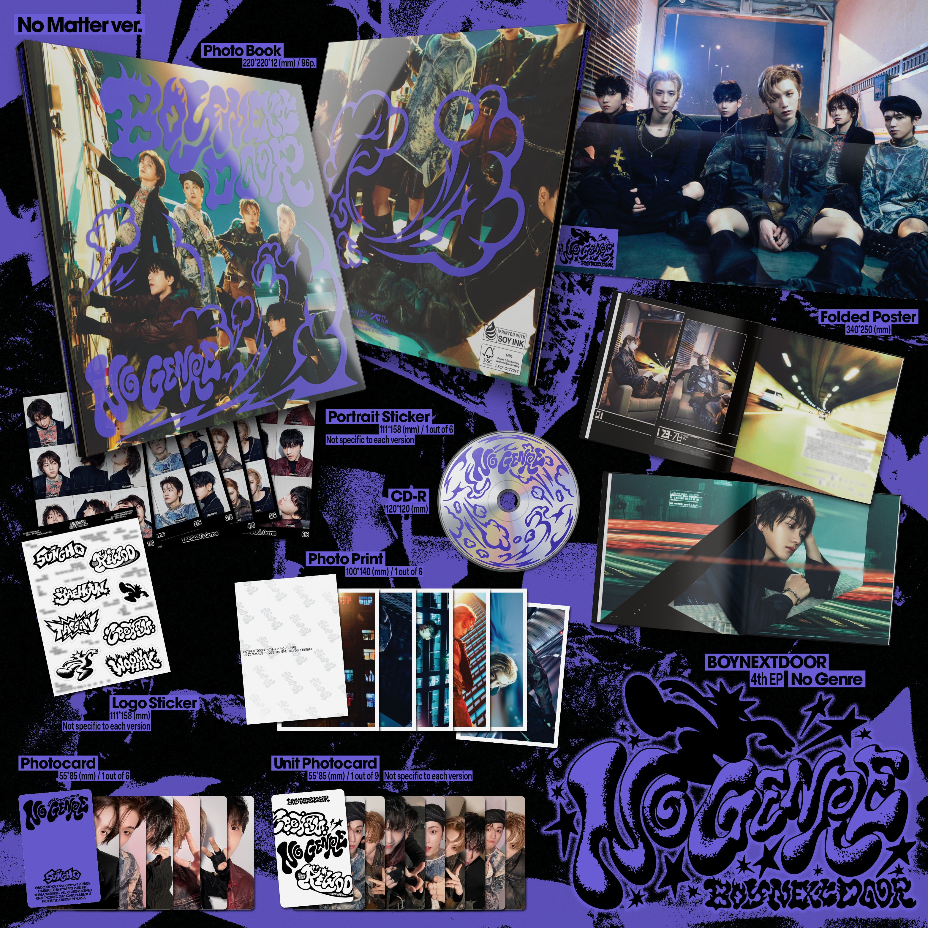 No Genre (No Matter ver.) - BOYNEXTDOOR OFFICIAL STORE