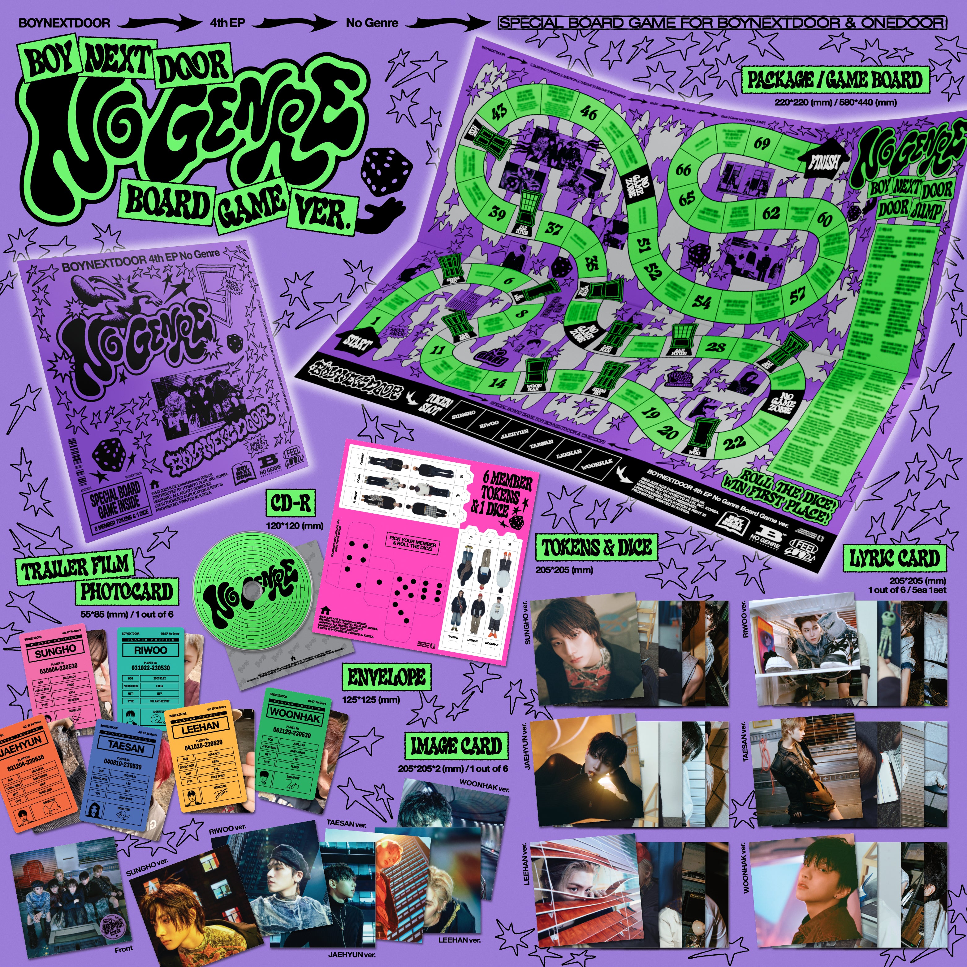 No Genre (Board Game ver.) - BOYNEXTDOOR OFFICIAL STORE