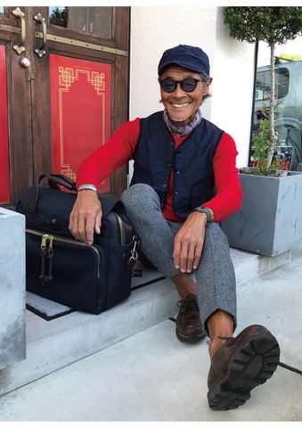 商品一覧 :: Boys Market Original Cashmere crew-neck knit with gusset