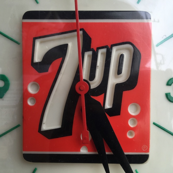 7up（セブン・アップ）ヴィンテージ・ライトアップクロック