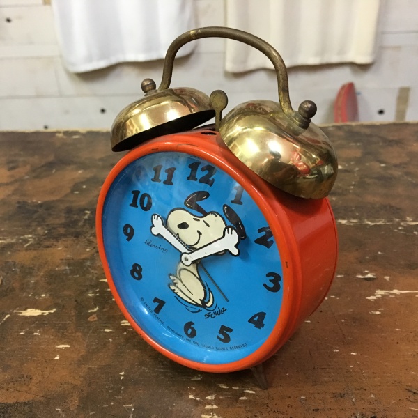 SNOOPY（スヌーピー） ヴィンテージ・アラームクロック 1970