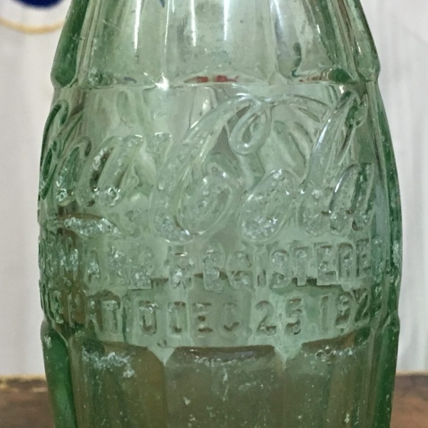 Coca-Cola（コカコーラ）ヴィンテージ・コンツァーボトル 2nd「PAT'D