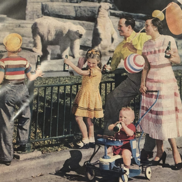 7up（セブンアップ）LIFE誌広告切り抜き（1950年）A | アメリカ雑貨の