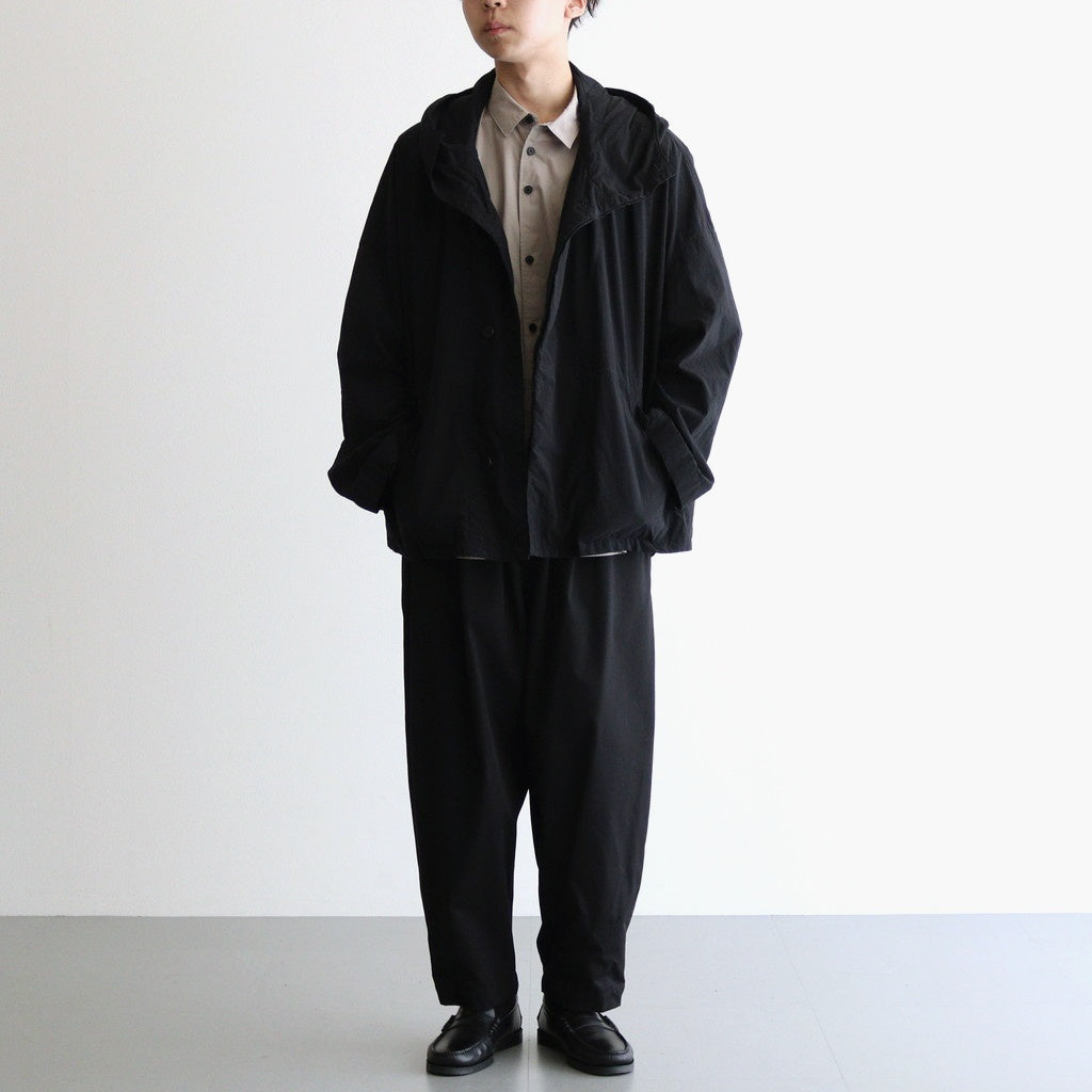 FMSTJK - ナイロンタッサー ガーメントダイ ショートモッズコート #95