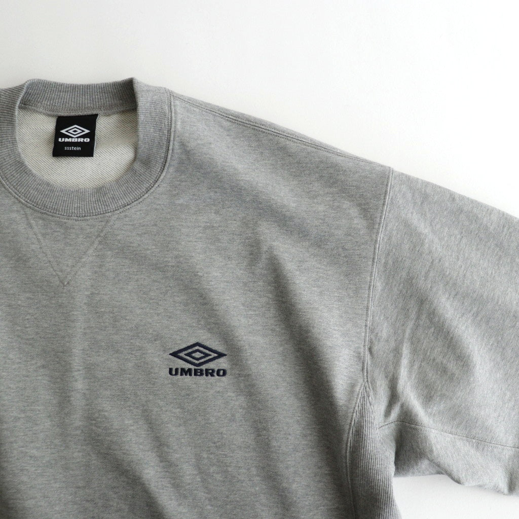 ssstein × UMBRO - HIGH GAUGE COTTON SWEAT LS #GREY [ST.1346] – ciacura