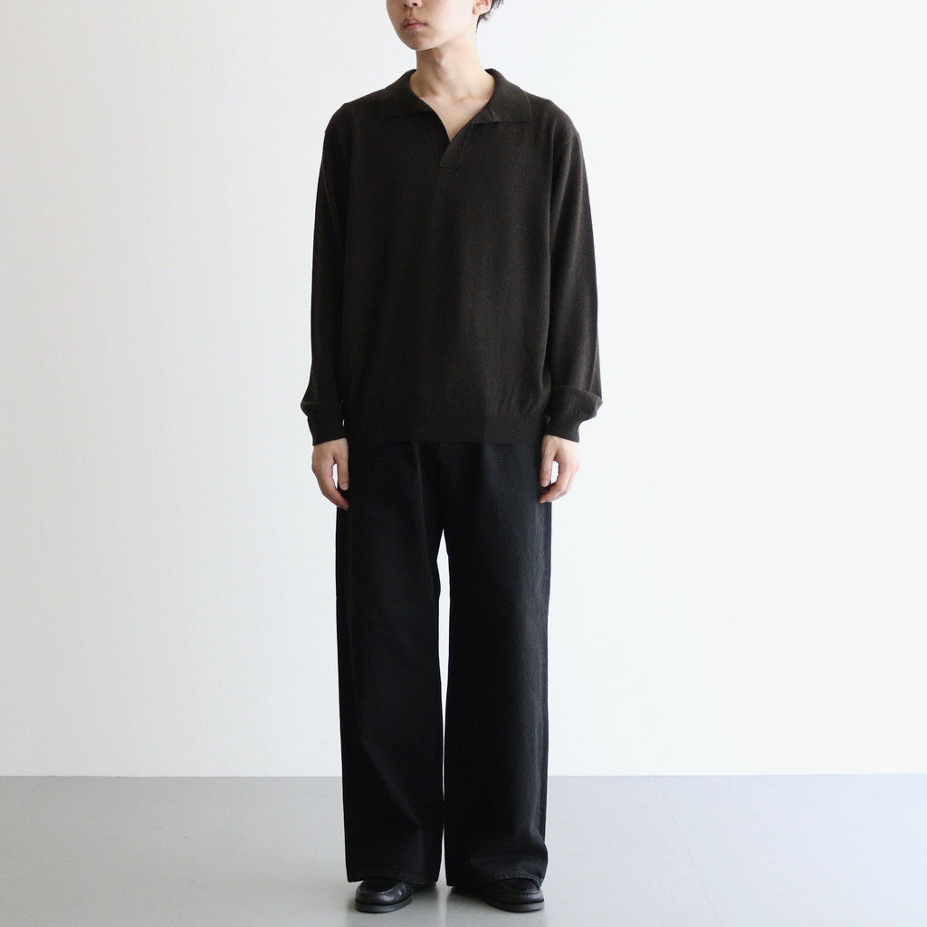 BLACK DENIM ASHLEY JEANS #BLACK [N0001] – ciacura