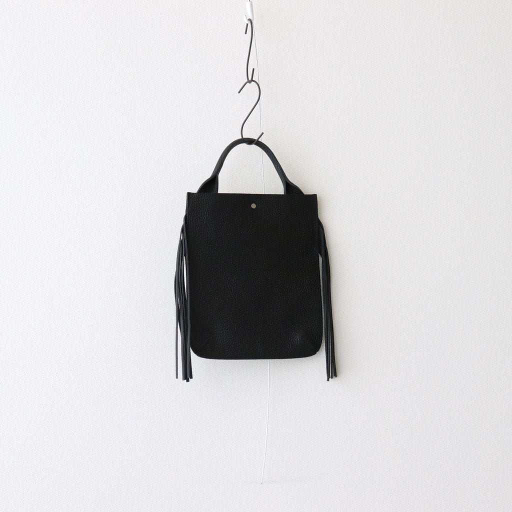 FRINGE MINI BAG #BLACK [RO-RB-FRG] _ Hender Scheme | エンダー
