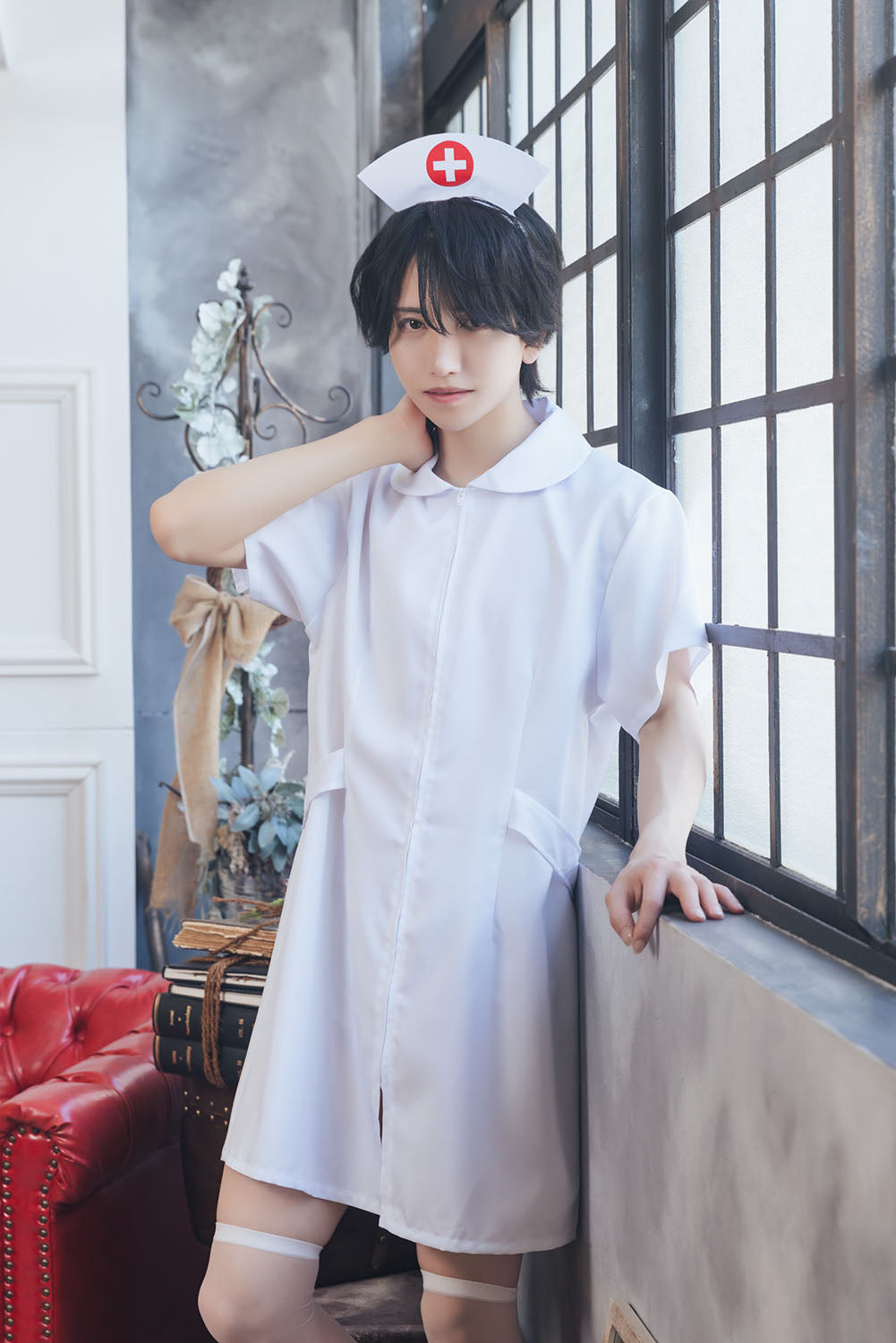 NEW] コスプレ ハロウィン 看護師 ハニーボーイ ナース ユニセックス