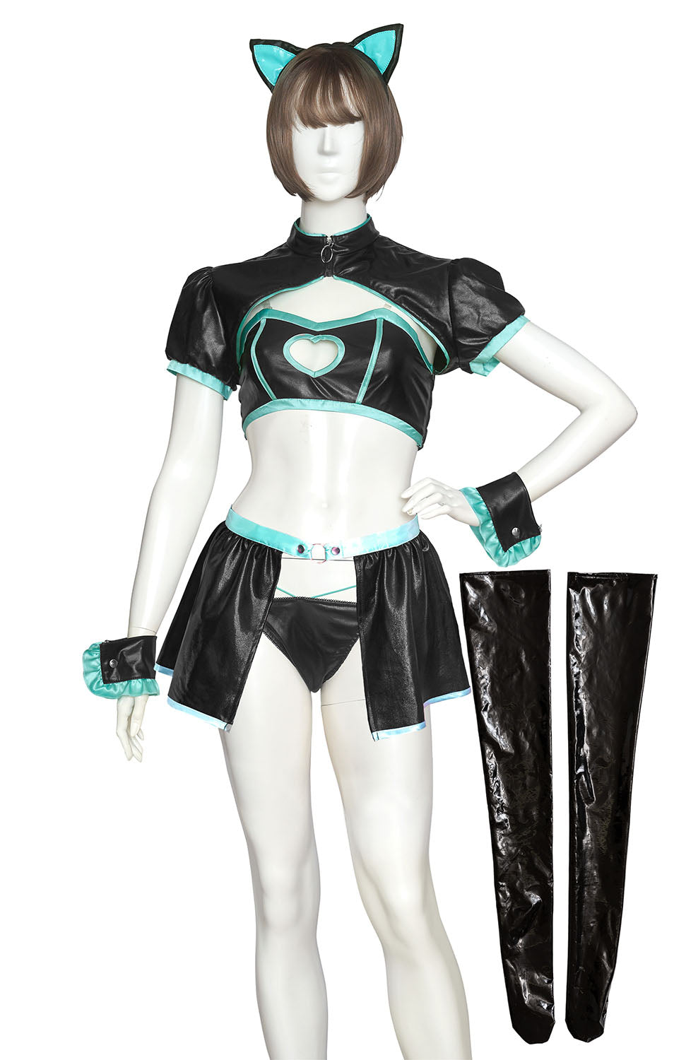 コスプレ ねこ シュガーウィップ グロウサイバーキャット レディース