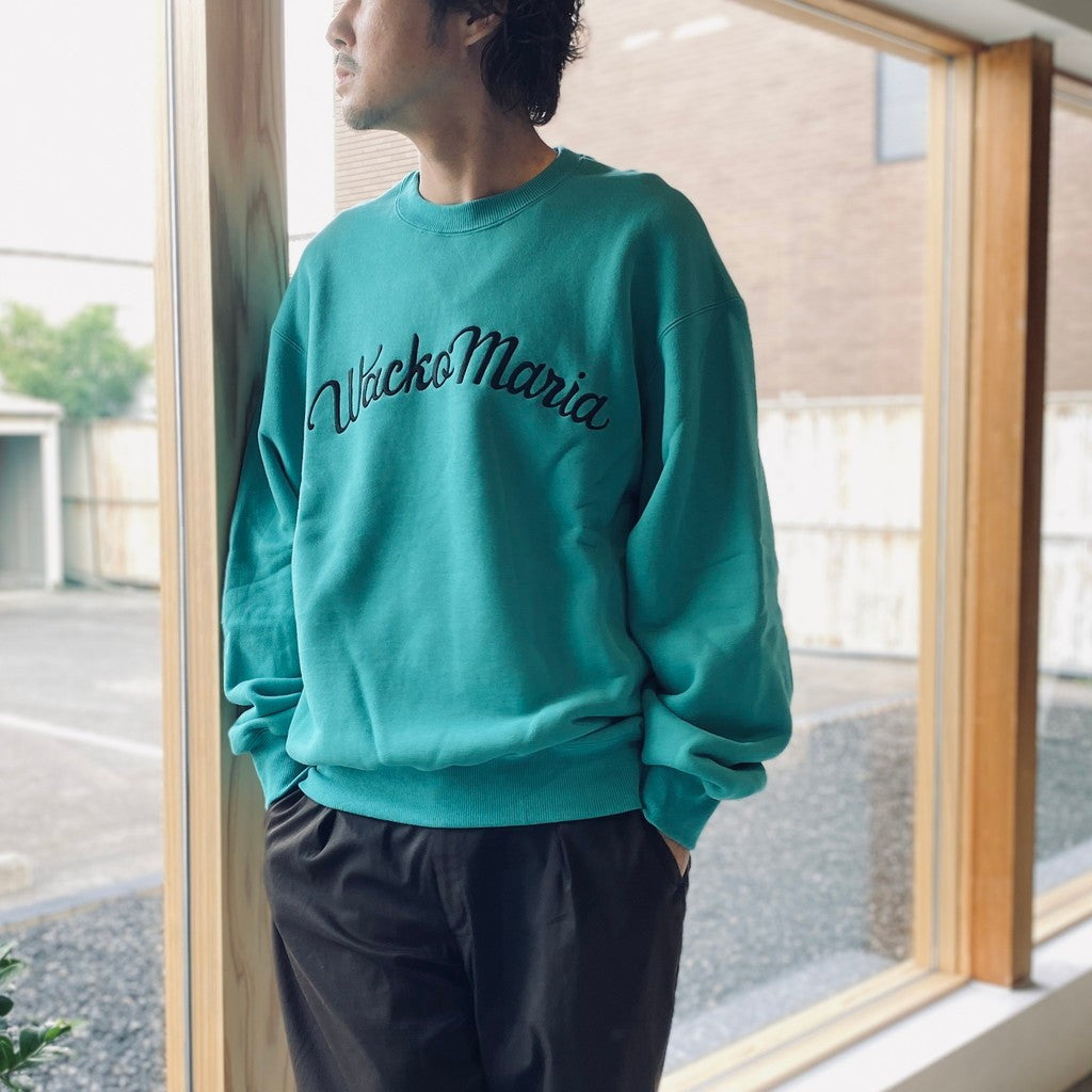 MIDDLE WEIGHT CREW NECK SWEAT SHIRT ( TYPE-1 ) #MINT [25FW-WMC