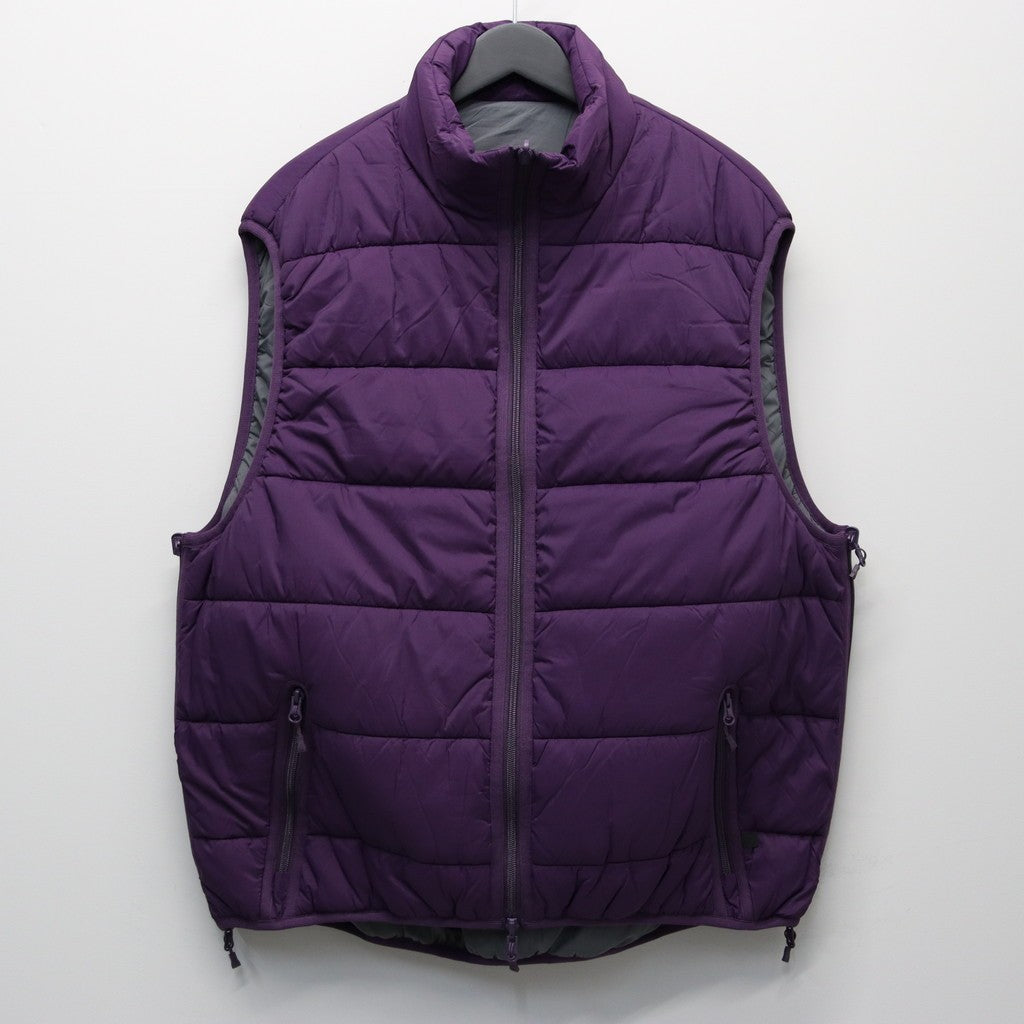 TECH REVERSIBLE CLIMBERS PUFF VEST #PURPLE×CHA [BW-23025W]_DAIWA