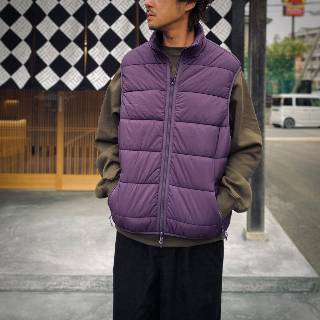 TECH REVERSIBLE CLIMBERS PUFF VEST #PURPLE×CHA [BW-23025W]_DAIWA