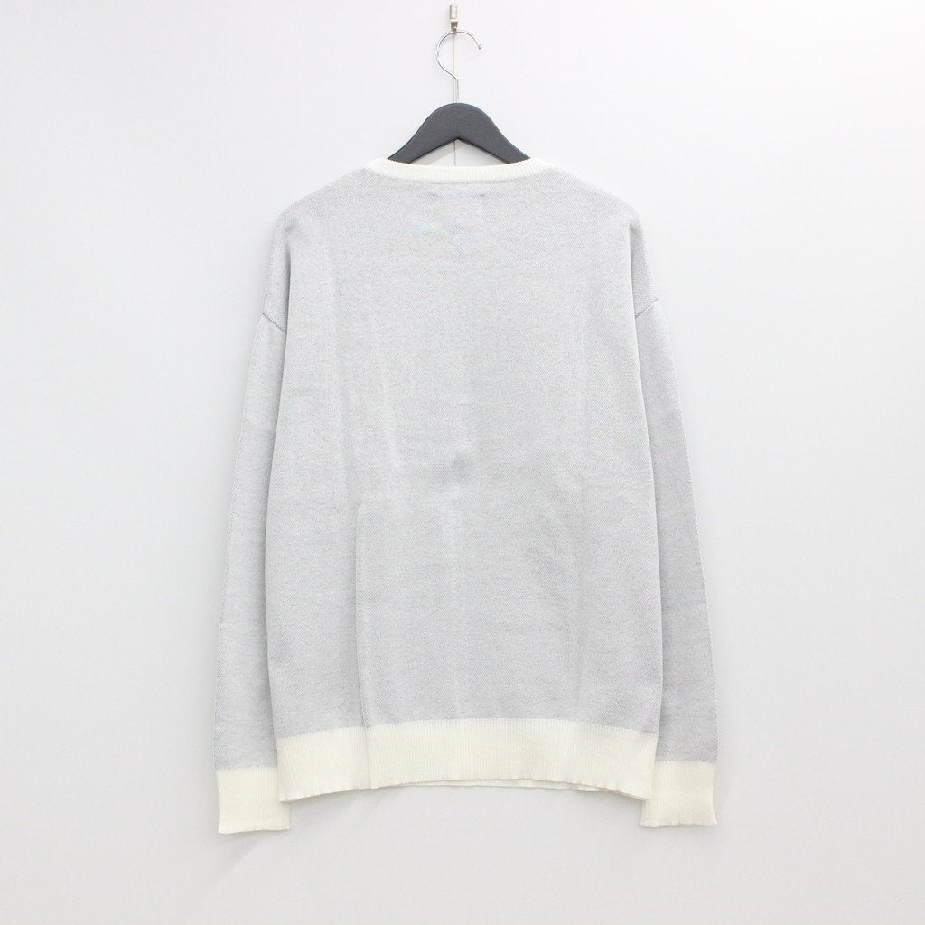 SON OF THE CHEESE | サノバチーズ SEBASTIEN KNIT #WHITE [SC2120