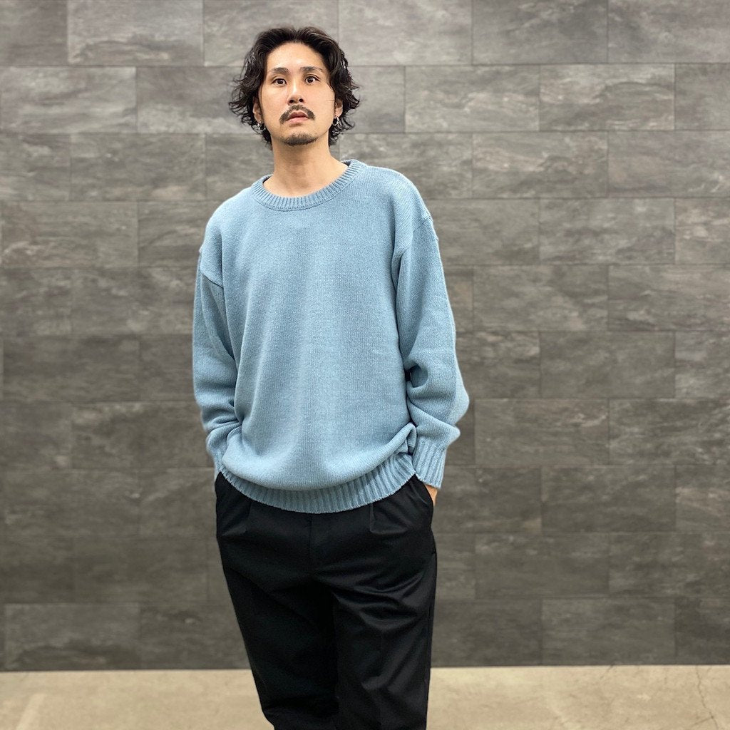 WACKO MARIA | ワコマリア CLASSIC CREW NECK SWEATER -TYPE 1- #L