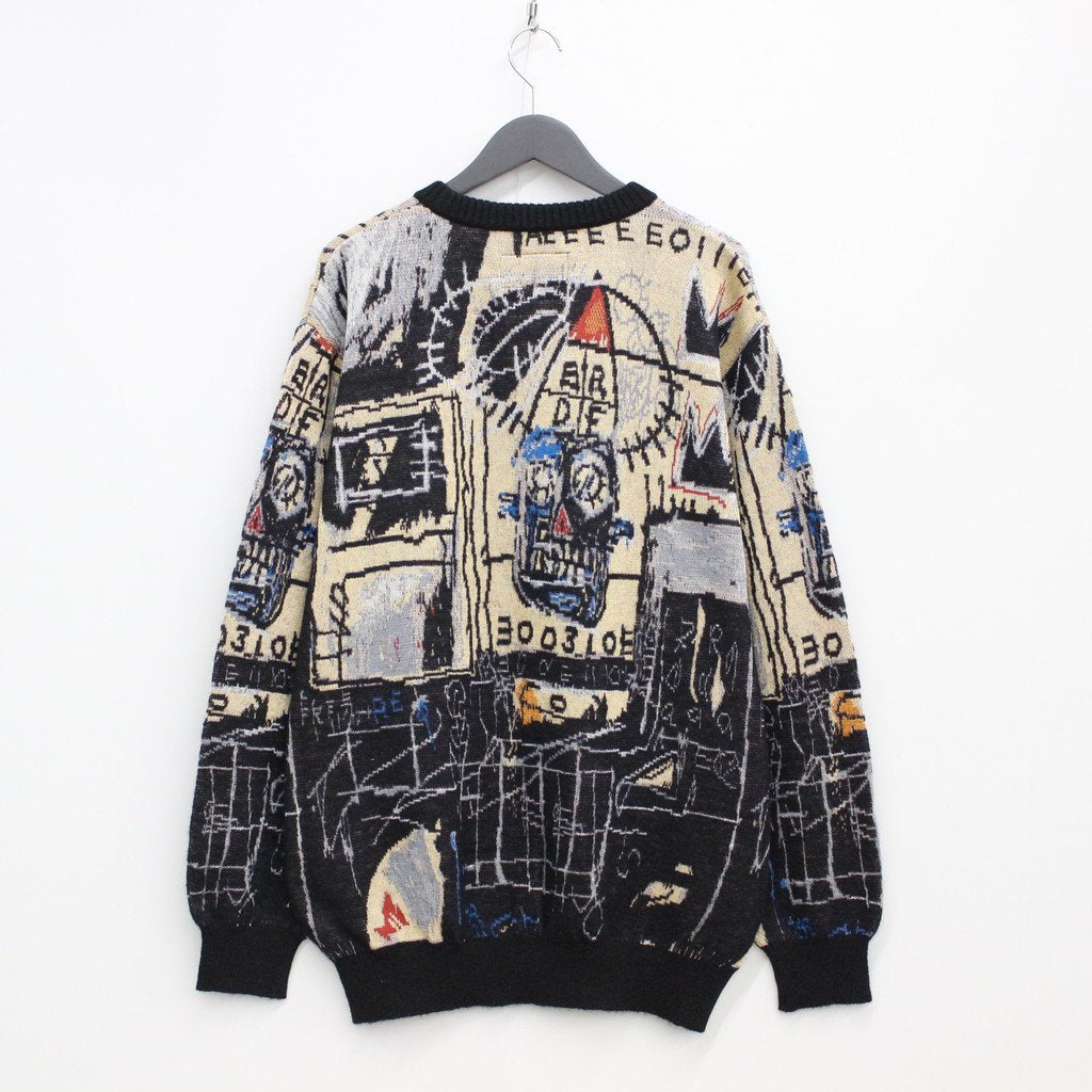WACKO MARIA | ワコマリア JEAN-MICHEL BASQUIAT | CREW NECK SWEATER