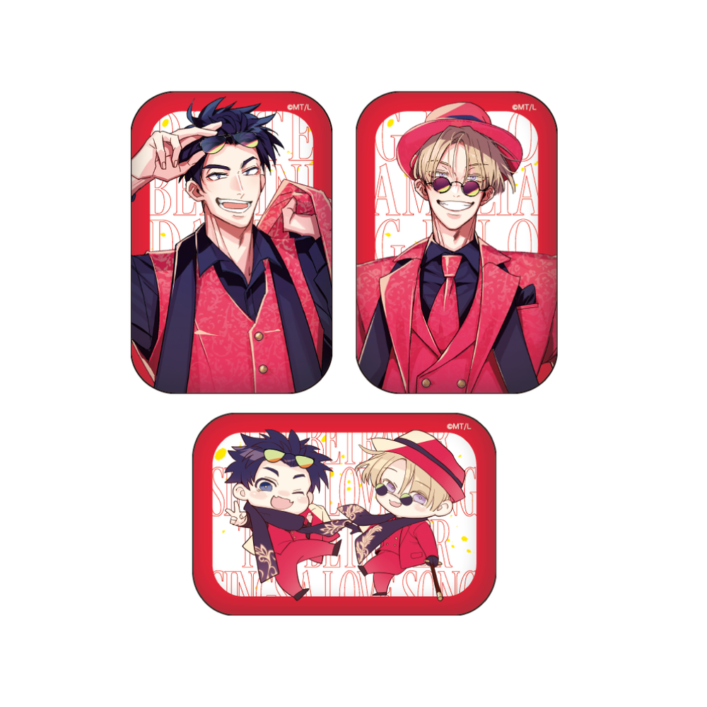 裏切り者のラブソング Collaboration Cafe】トレーディングスクエア缶