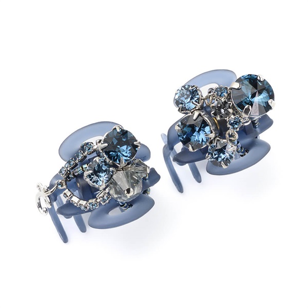 アトラクティブシャイン ホイップクリップ2個セット(ネイビー