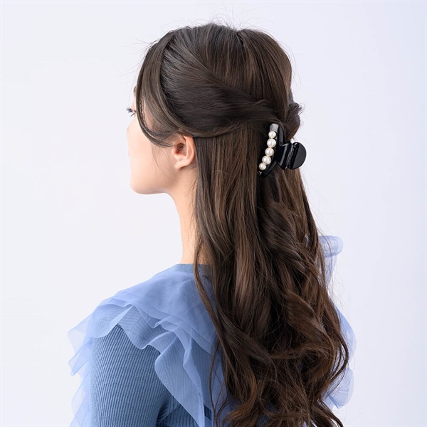 プレイシェルパール バンスクリップ(ブラック) | バンスクリップ