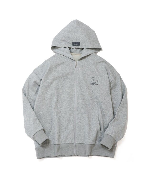 しろたん ジップパーカー 《つみつみ》 ユニセックス / Mother garden