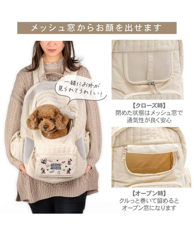 ディズニー ミッキーマウス 刺繍 リュック / PET PARADISE | 【通販