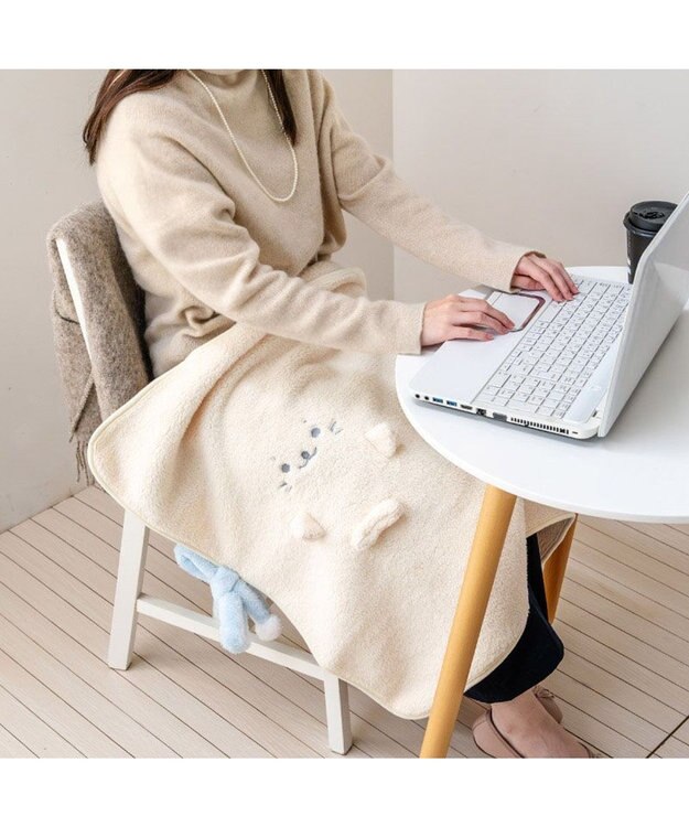 しろたん マフラー くるっとひざ掛け / Mother garden | 【通販】雑貨