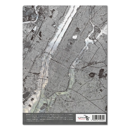 ニューヨーク（アメリカ）】Map World クリアファイル – クロスフィールド