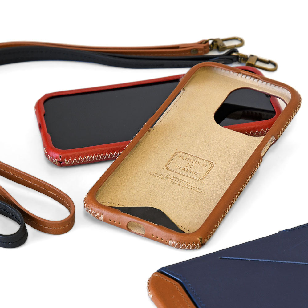 iPhone 15 / 15 Plus / 15 Pro / 14 Pro Max 本革製フルカバーレザー