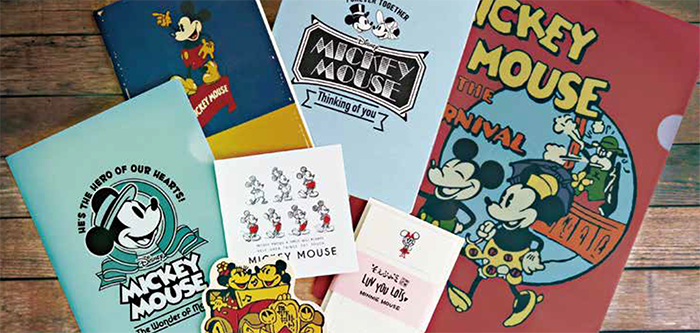 ミッキーマウス生誕90周年商品 ブックカバー ミッキー1 N1622 | 2026