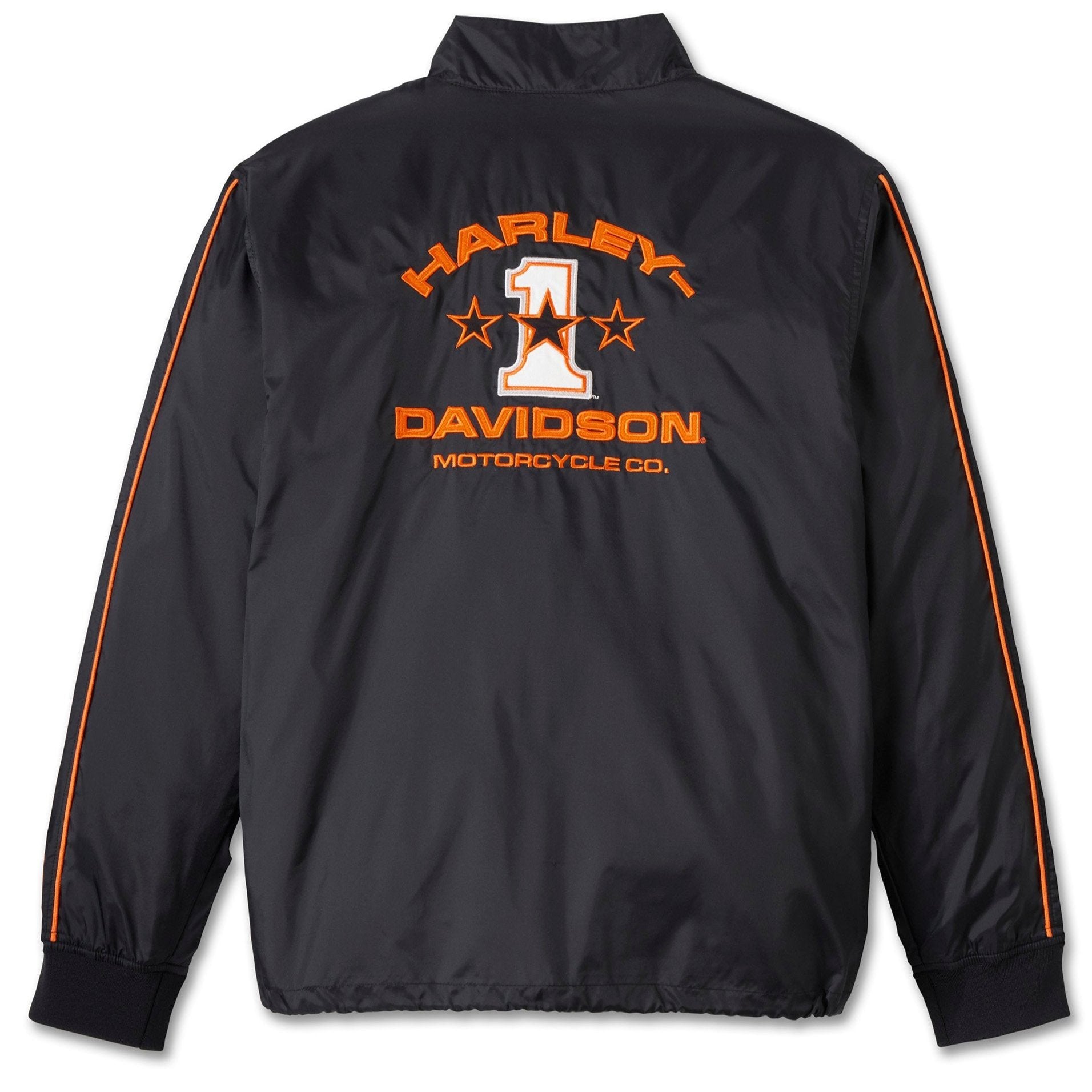 Harley-Davidson Women's Three Stars Zip-Up Long Sleeve Coaches