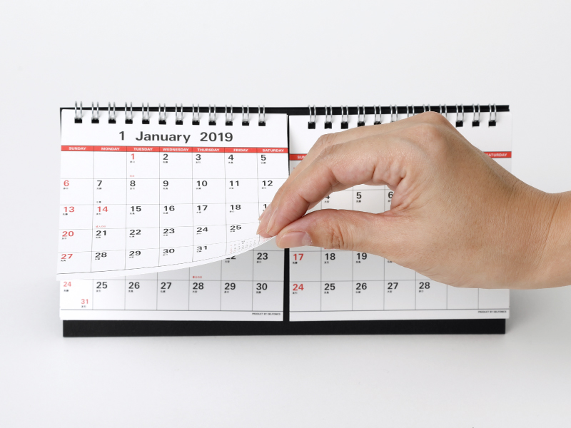 2019年のカレンダーが続々入荷。デスクを彩る置き型タイプを集めました