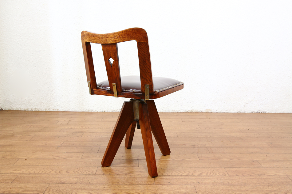 和骨董WA-COTTOO 大正ロマンTAISHO-ROMANスタイル オフィスチェア