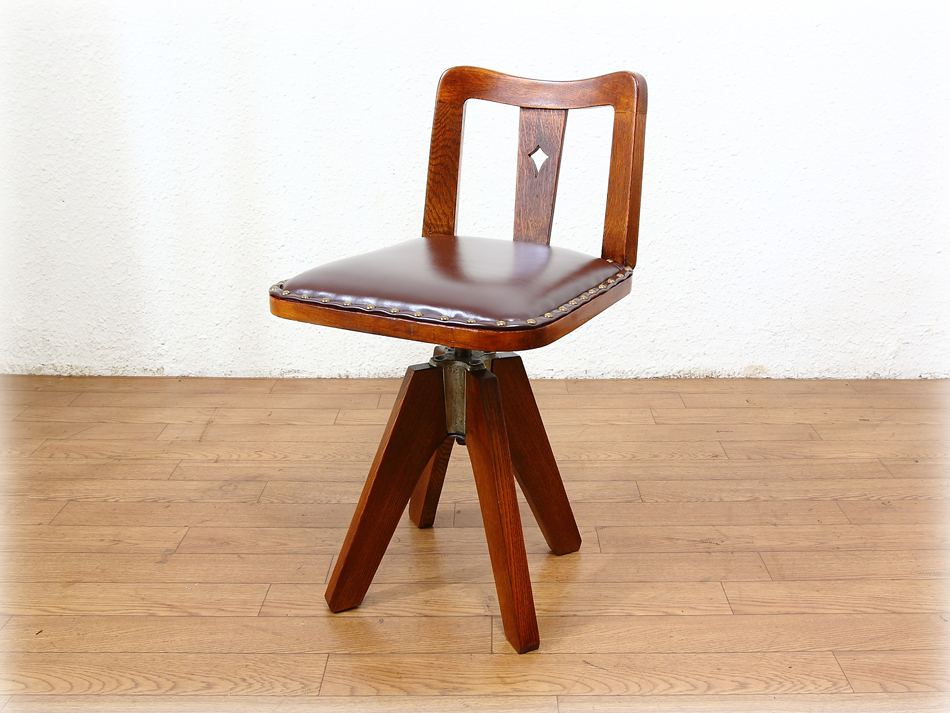 和骨董WA-COTTOO 大正ロマンTAISHO-ROMANスタイル オフィスチェア