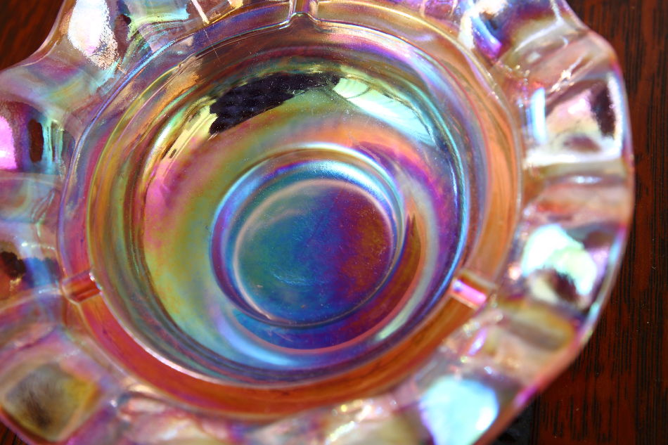 Fentonフェントン ヴァセリン/オパールセントガラス フェアリーランプ