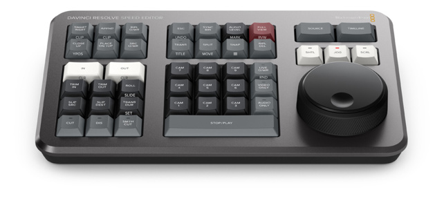BLACKMAGIC DESIGN DaVinci Resolve Speed Editor | Control Panels