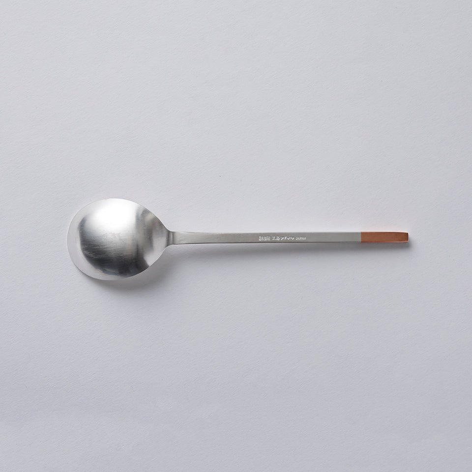 工房アイザワ 純銅洋食器 デザートスプーン 銀仕上 [1]｜Discover