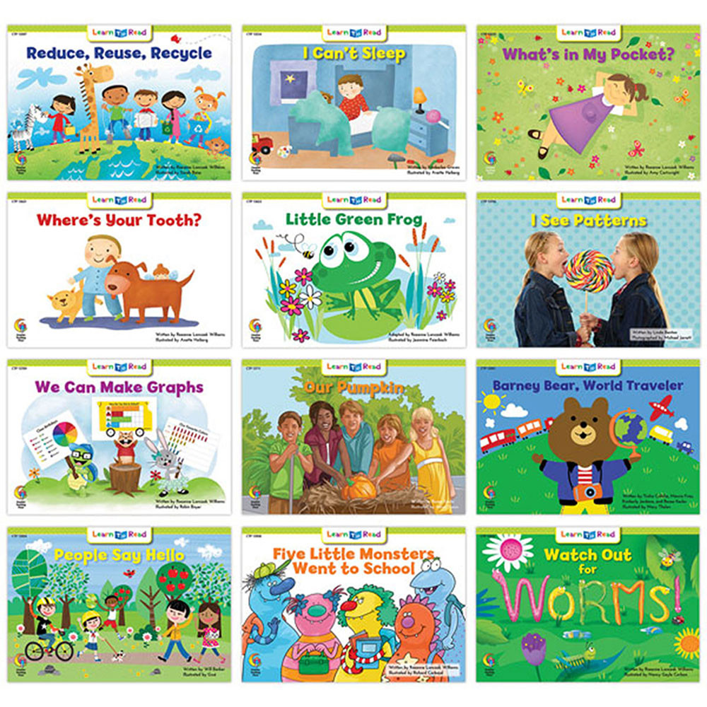 Learn To Read Variety Pk 6 Lvl D - CTP18033 | Creative Teaching Press